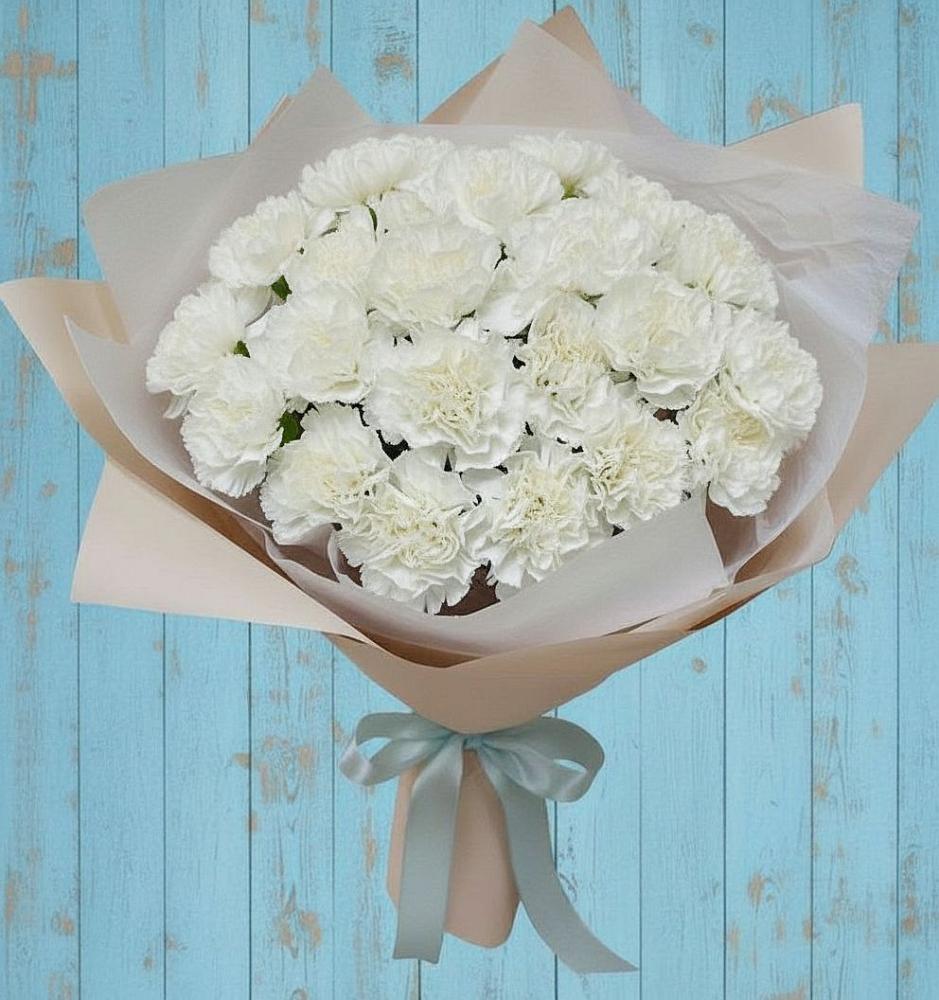 Букет цветов из: Гвоздики в Арамиле