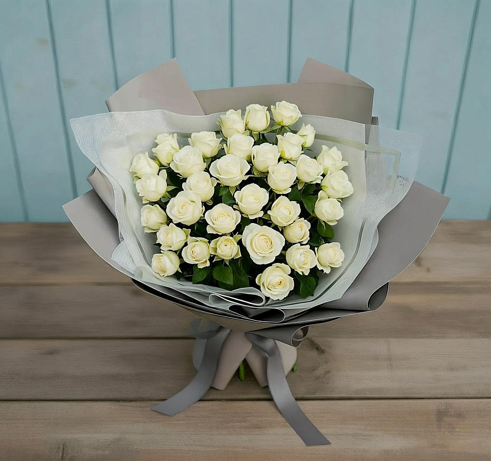 Букет Белоснежная нежность в Арамиле