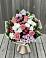 Букет цветов из: Альстромерии, Гвоздики, Розы и Хризантемы в Арамиле