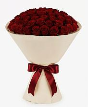 Букет 101 Бордовая роза Блэк Бакарра в Арамиле