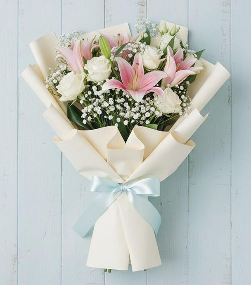 Букет цветов из: Лилии в Арамиле