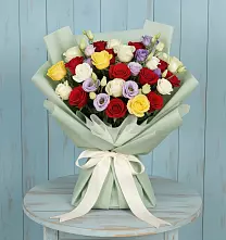 Букет цветов из:  Розы в Арамиле
