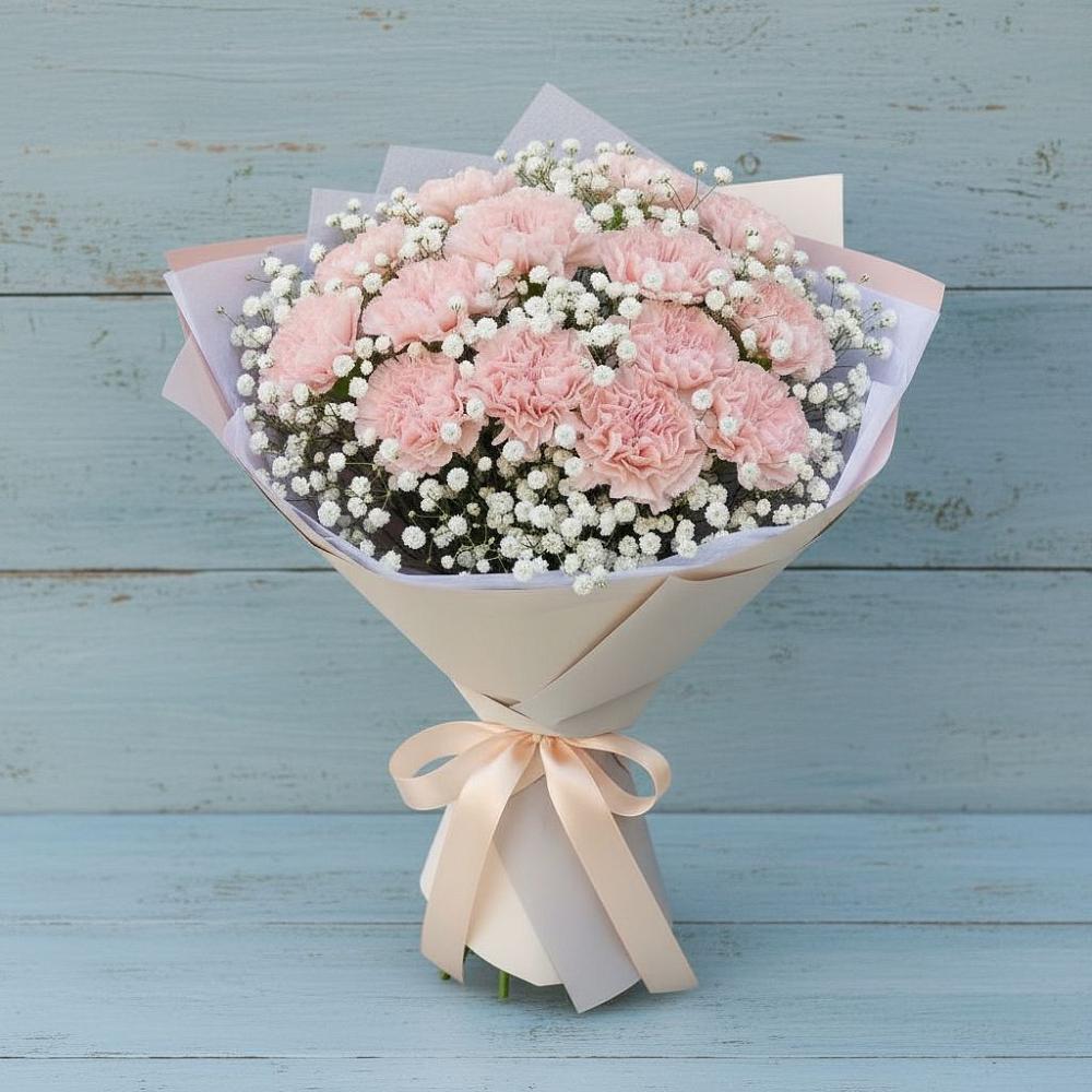 Букет цветов из: Гвоздики в Арамиле