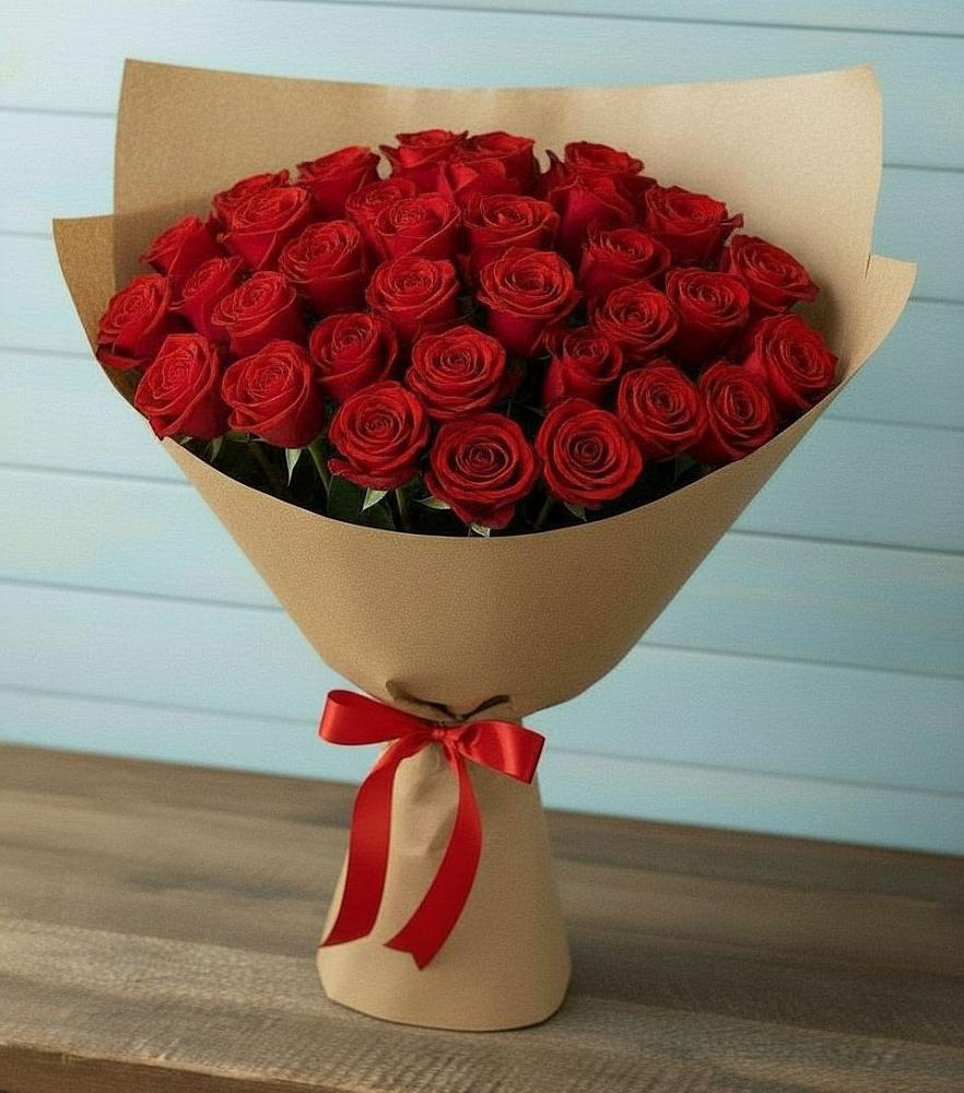 Букет Красные розы Милано в Арамиле