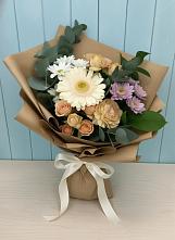 Букет цветов из:  Герберы и Хризантемы в Арамиле