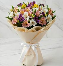 Букет цветов из:  Альстромерии #REPLACE_PRED# Арамиле