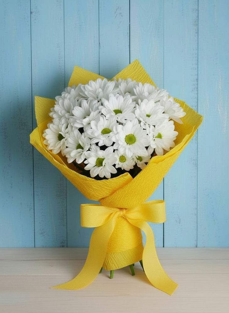 Букет цветов из: Хризантемы в Арамиле