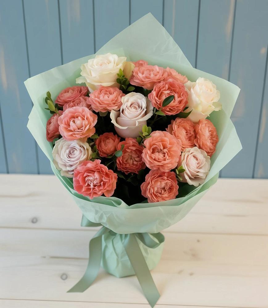 Букет цветов из: Розы в Арамиле