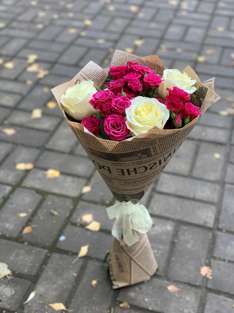 Букет цветов из: Розы в Арамиле