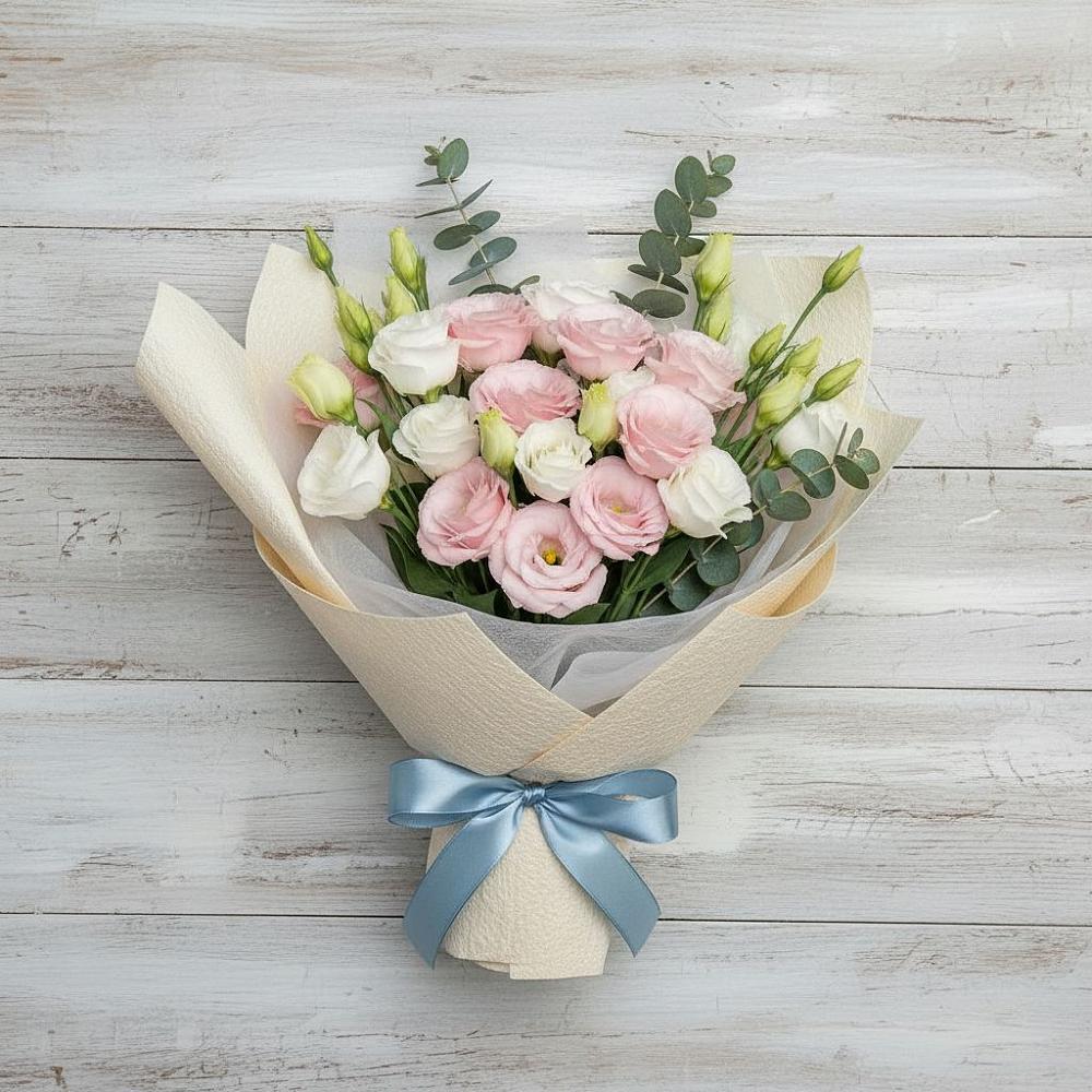 Букет цветов из: Лизиантусы в Арамиле